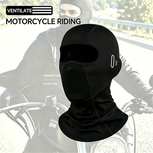 Summer Balaclava for Women Ice Silk Cooling Breathable Motorcycle Balaclava Hat Summer Accessories Gifts in Saudi Arabia
