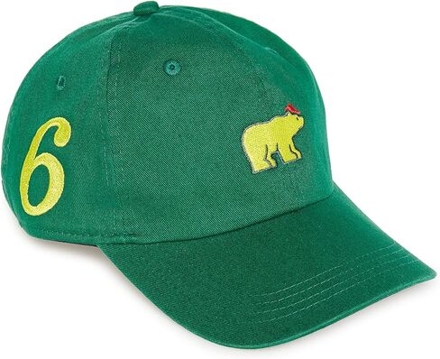 Jack Nicklaus Men's 100% Cotton Golf Hat, Green Masters Hat, One Size in Saudi Arabia