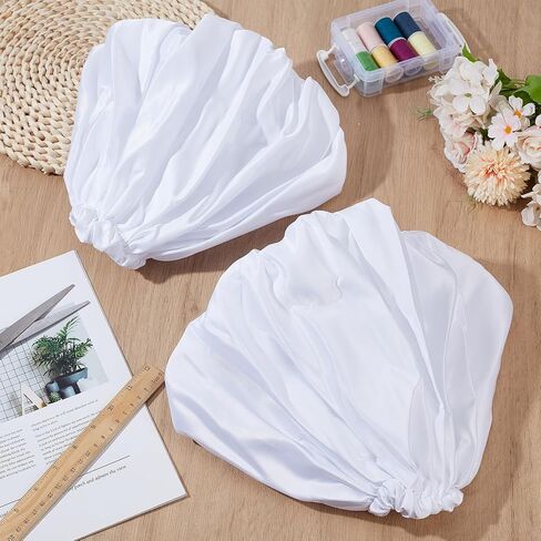 NICENEEDED Removable Puff Sleeves, White Detachable Long Bridal Sleeve, Elegant Wedding Stretchy Cuff for Wedding Dress Bridal Accessories in Kuwait