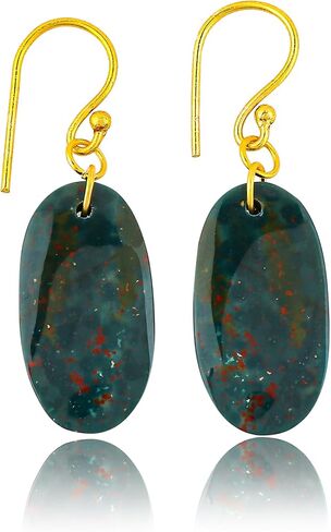 Natural Dangle Earrings, Gemstone Jewelry, Gold Hook, Handcrafted Gift for Her, 25-30 Carat in Saudi Arabia