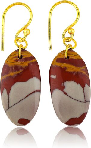 Natural Dangle Earrings, Gemstone Jewelry, Gold Hook, Handcrafted Gift for Her, 25-30 Carat in Saudi Arabia