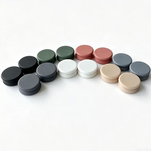 14 Pairs Strong Thin Pinless Hijab Magnets – No-Snag Matte Finish, Colorful Multi-Use Magnetic Scarf Clasp for Women, Dress, Shirt, Veil – Rustproof, Secure, Fashion Accessory in Saudi Arabia