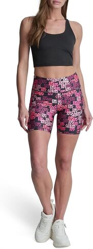 DKNY Women's High Waist 6" Bike Short with Pockets in Kuwait