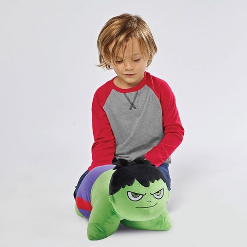 Marvel Large Hulk Plush 18 بوصة رفيق احتضان الحيوانات المحشوة الناعمة والمريحة للأطفال والكبار in Kuwait