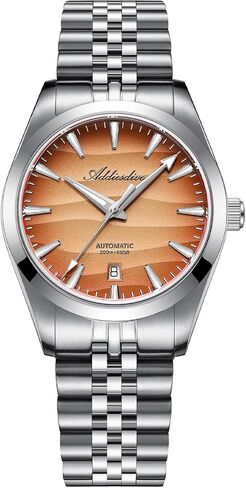 ADDIESDIVE 39 MM Automatic Watches for Men Sapphire Crystal 200 M Waterproof Japanese 8215 Movement Analog Mechanical Watch Sand Dial Steel Band in Kuwait