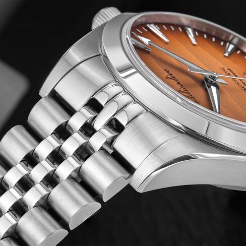 ADDIESDIVE 39 MM Automatic Watches for Men Sapphire Crystal 200 M Waterproof Japanese 8215 Movement Analog Mechanical Watch Sand Dial Steel Band in Kuwait