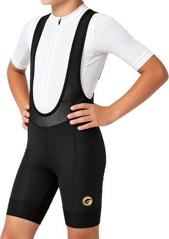 Kids Cycling Shorts Boys Girls Balance Bike Youth 3D Padded Cycling Bib Shorts in Saudi Arabia