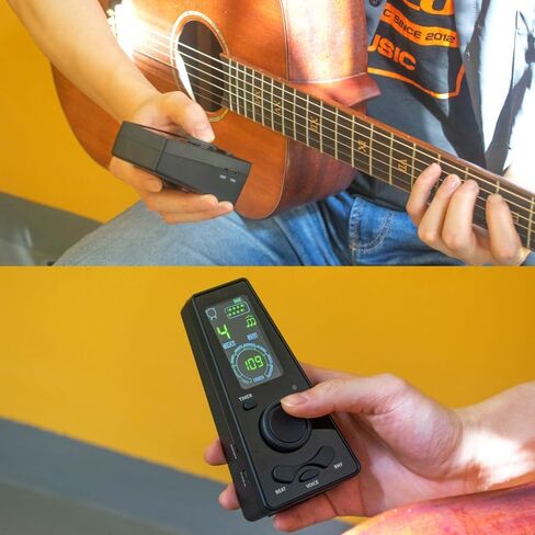 Metronome الرقمي مع جاك سماعات الرأس الصوتية لبيانو غيتار طبل الكمان (أسود) in Kuwait