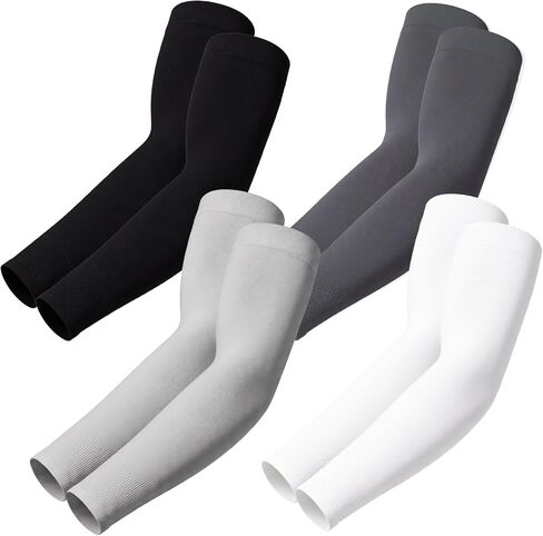 Large Size Arm Sleeves for Men Women,Cooling Sun Protection Compression Arm Sleeves for Volleyball Baseball in Saudi Arabia