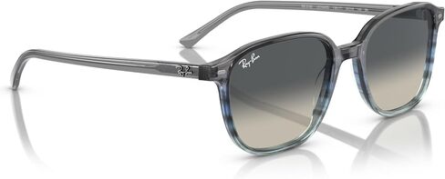 Ray-Ban 0RB219313817153 عدسة ليونارد مخططة رمادية متدرجة زرقاء رمادية متدرجة in Saudi Arabia