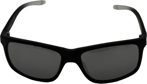Timberland Mens Shiny Black Plastic Rectangle Wrap Sunglass TB7255. 1C in Kuwait