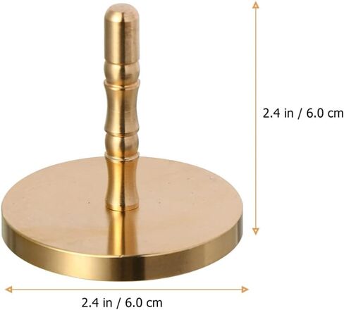 ARTIBETTER Copper Incense Ash Press Tool 2.36X2.36X1.96In Reusable Incense Mold for Home Fragrance and Desktop Decoration in Kuwait