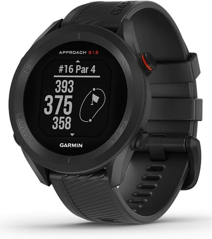 Garmin Approach S12, Easy-to-Use GPS Golf Watch, 42k+ Preloaded Courses, White, 010-02472-02 in Saudi Arabia