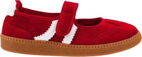 Corkys Footwear Hey Girl Womens Calm Down Mary Jane Sneaker - شريط لاصق وحلقة - نعل داخلي مبطن - نعل خارجي من المطاط الصمغي - خطوط جانبية رياضية - حذاء كاجوال سهل الارتداء in Kuwait