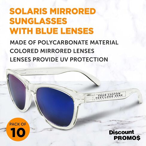 DISCOUNT PROMOS Solaris Mirrored Sunglasses in Kuwait