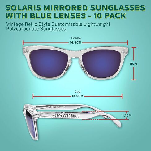 DISCOUNT PROMOS Solaris Mirrored Sunglasses in Kuwait