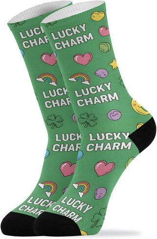 Socks for Men Women Novelty Funny Unisex Crazy Funky Dress Crew Socks for Men Dad Grandpa Holiday 1 Pair in Saudi Arabia