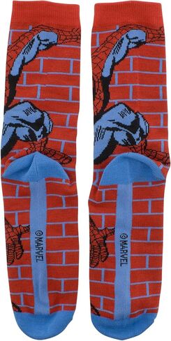 Berkshire Fashions Spider-Man Brick Wall Crew Socks in Saudi Arabia