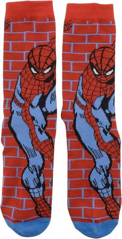 Berkshire Fashions Spider-Man Brick Wall Crew Socks in Saudi Arabia