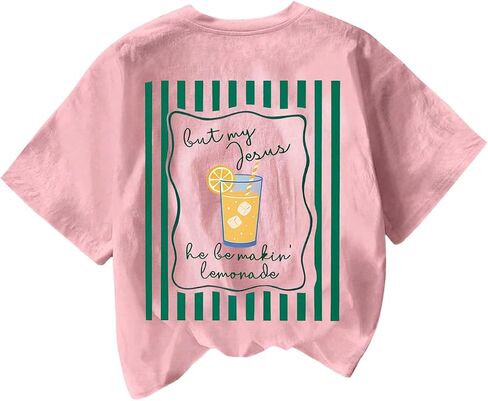 SOLY HUX Women's Summer Graphic Tees Short Sleeve Crew Neck T Shirt Cute Casual Tops in Saudi Arabia