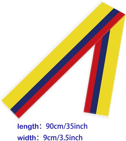 Colombia Flag Velvet Headband for Man Woman,Colombians Flag Non Slip Soft Head Band Bandana for Sport Travel Running Working Out in Saudi Arabia