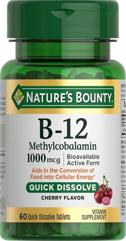 Nature's Bounty Vitamin B12, 60 Count in Kuwait