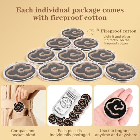 Balsam Fir Incense Coil - Calming Aroma of a Fir Forest(Contains 15 Pcs) in Saudi Arabia