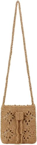 Handmade Crochet Phone Bag Knitted Bag for Women in Kuwait