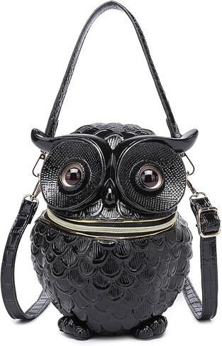 Men PVC Unique Novelty Weird Shape Handbag Purse Detachable Strap Crossbody Shoulder Bag for Women in Saudi Arabia