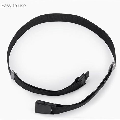 Shirt Stays for Men, No-Clip Garment Tuck Belt for Police & Military Uniform, Adjustable Elastic Shirt Holder for Work, 30-60 Inch Waist in Saudi Arabia