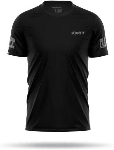 13FA Security Men’s Performance Duty Shirt, Lightweight Breathable Stretch Uniform, Moisture-Wicking, Durable Fit in Saudi Arabia