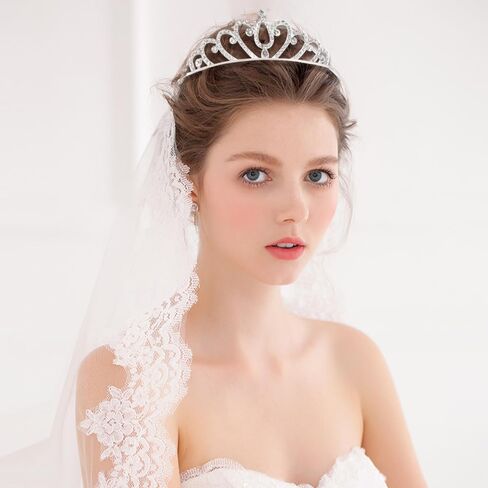 TOBATOBA 40Pcs Tiaras for Women Girls Sparkling Rhinestone Tiaras Bulk Set Princess Crowns for Women Girls Crown Headband for Birthday Party Wedding School Classroom Costumes Proms in Saudi Arabia