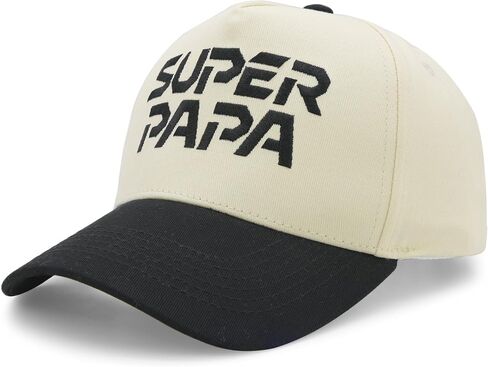 Papa Hat for Men, Embroidery Cotton Baseball Cap for Father's Day | Adjustable, Vintage Style, Fathers Day Gift, Birthday Gift, Outdoor Activities as Golf, Running, Fishing, Hiking, Walking in Saudi Arabia