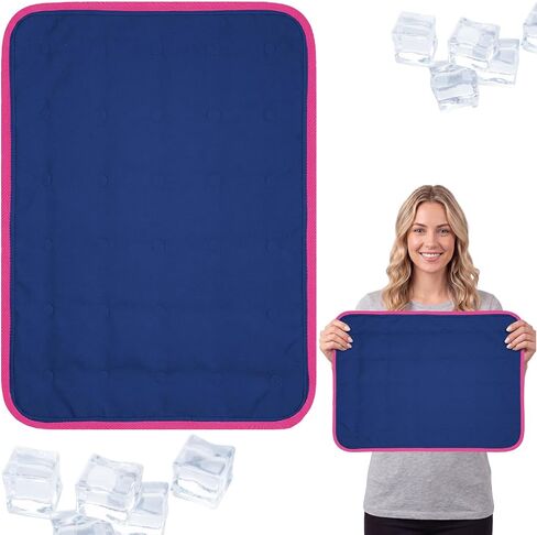 Fumete Extra Large Reusable Gel Ice Pack 20 x 24 Inch for Full Body Pain Relief, Hip, Shoulder, Knee, Back, Flexible Comfy Cold Pack Compress for Swelling, Bruises in Saudi Arabia