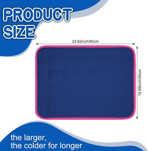 Fumete Extra Large Reusable Gel Ice Pack 20 x 24 Inch for Full Body Pain Relief, Hip, Shoulder, Knee, Back, Flexible Comfy Cold Pack Compress for Swelling, Bruises in Saudi Arabia