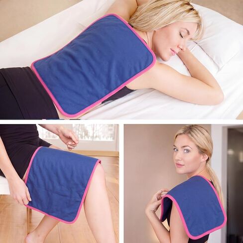 Fumete Extra Large Reusable Gel Ice Pack 20 x 24 Inch for Full Body Pain Relief, Hip, Shoulder, Knee, Back, Flexible Comfy Cold Pack Compress for Swelling, Bruises in Saudi Arabia