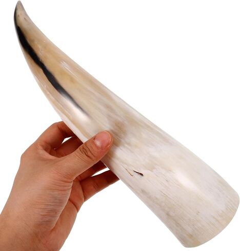 2pcs Horn Wall Flower Vase: Natural Cow Horn Decorative Vases For Flowers - Rustic Wall-Mounted Crafts Retro Country Style Farmhouse Art in Saudi Arabia