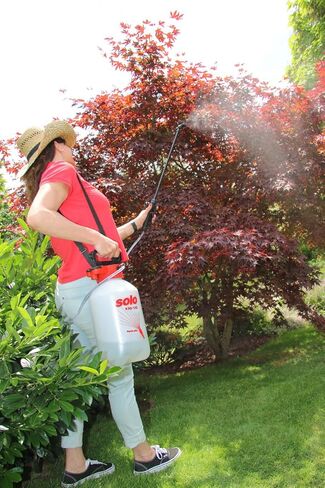 SOLO 430-1G 1-Gallon Handheld Farm and Garden Sprayer, with Shut-Off Valve and Unbreakable Wand, White in Kuwait