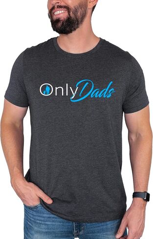 قميص Only Dads للرجال تي شيرت برسوم مضحكة لعيد الأب in Kuwait