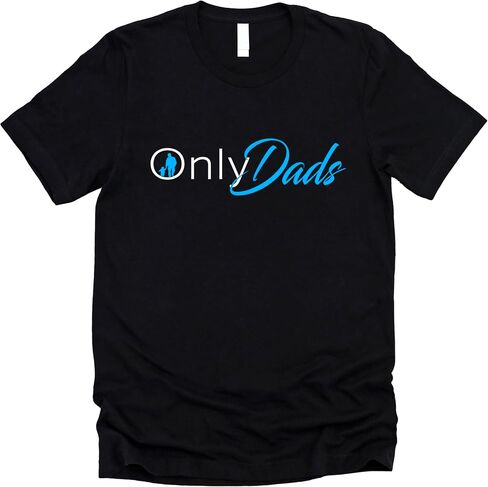 قميص Only Dads للرجال تي شيرت برسوم مضحكة لعيد الأب in Kuwait