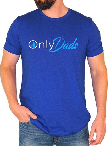 قميص Only Dads للرجال تي شيرت برسوم مضحكة لعيد الأب in Kuwait