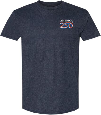 250 Anniversary USA Shirt, America250 Official Modern Logo Tri-Blend, 4th of July Merchandise in Saudi Arabia