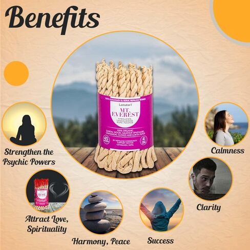 Bundle Rope Incense Gift Package- 3 Bundle APPR. 135 in Ropes Including Spiral Design Clay Rope Incense Burner in Saudi Arabia