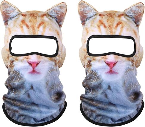 3D Funny Stand Ears Cute Animal Cat Ski Balaclava Face Mask Music Festivals,Halloween,Party Outdoor Activities,Raves in Kuwait