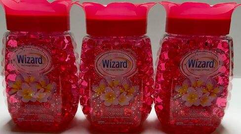معطر هواء ويزارد ماجيك أوف فريش بخرز كريستالي جل، 12 أونصة، قرفة التفاح (عبوة من 3 قطع) in Kuwait