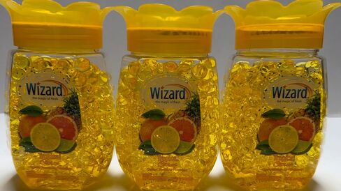 معطر هواء ويزارد ماجيك أوف فريش بخرز كريستالي جل، 12 أونصة، قرفة التفاح (عبوة من 3 قطع) in Kuwait