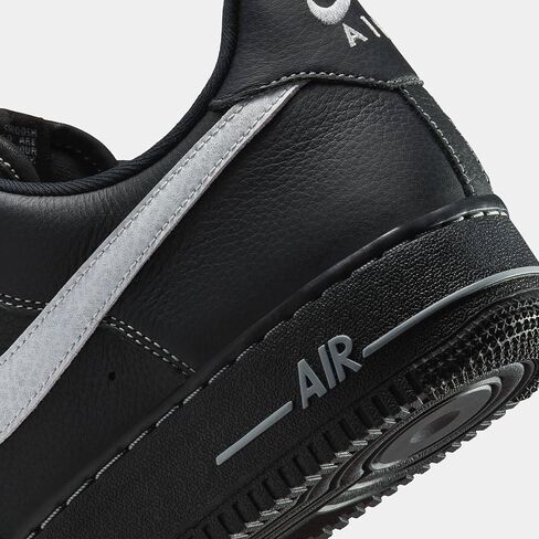 Nike Air Force 1 07 Mens Lifestyle Shoes (Black/Wolf Grey/Black/Black) Size 10.5 in Kuwait