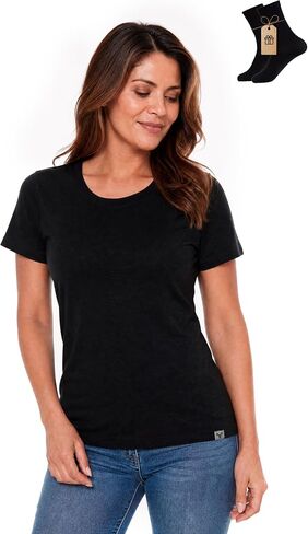 Women's Merino Wool T-Shirt Short Sleeve Athletic Tee Wicking Base Layer(Wool Face Mask Included) in Saudi Arabia