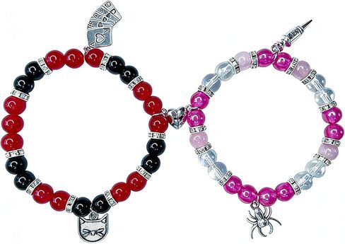 Hazbin Angle Love Husk Bracelets Anime Merch Cosplay Matching Bracelets Hazbin Fans Gifts for Women Men in Saudi Arabia