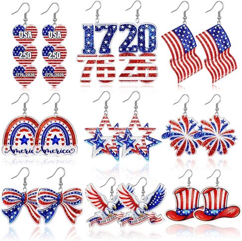 LUYI Holiday Earrings for Women, Dangle Acrylic Earrings Accessories Jewelry Gifts for Women Holiday Party Wedding in Saudi Arabia